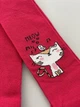 Колготки демі для дівчинки KidStep Кішечка Meow малинові арт.5001 92-98 см - зображення 2