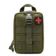 Підсумок-аптечка IFAK ОЛИВА швидкоскид(Tear-Off),MOLLE, (OXFORD/Нейлон, 20x15x10 см) - изображение 4