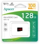 Карта пам'яті Apacer MicroSDHC 128GB UHS-I Class 10 (AP128GMCSX10UB-RA) - зображення 2