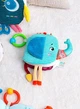 Тактильная мягкая книжка-шуршалка для малышей "Baby Elephant" для малышей от 0 (GC1017) - изображение 9