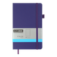 Книга записна Buromax Etalon 125*195мм 96 аркушів у крапку обкладинка штучна шкіра Фіолетова (BM.291360-07) - изображение 1