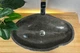 Накладний умивальник "Аруніка" river stone 63,5 х 38,5 см сіра - зображення 1