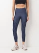 Спортивные леггинсы для фитнеса женские Under Armour Tech Print Panel Ankle Leg 1386407-044 XS Серые (197778916890) - изображение 1