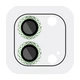 Захисне скло Epik Metal Shine на камеру (в упак.) на Apple iPhone 12 / 12 mini / 11 Салатовий / Green - зображення 1