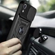 Протиударний броньований чохол із захистом камери для iPhone XR Armor Case Keysion black - изображение 8