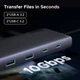 Концентратор USB 8-in-1 UGREEN CM639 Revodok Pro USB HUB DisplayPort 4K, HDMI 4K, Type-C, Type-A, PD100W для ПК, ноутбуків, XPS, ThinkPad, Surface Pro Grey (35625) - зображення 7