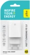 Сетевое зарядное устройство Piko TC-PD451 USB Type-C PD3.0 QC3.0 45 Вт GaN White (1283126597770) - изображение 6