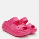 Женские шлепанцы для пляжа Crocs Crush Sandal Dgf 207670-6ZQ 38-39 (M6/W8) 24 см Dragon Fruit (198445103803) - изображение 3