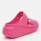 Женские шлепанцы для пляжа Crocs Crush Sandal Dgf 207670-6ZQ 38-39 (M6/W8) 24 см Dragon Fruit (198445103803) - изображение 5