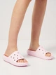 Женские шлепанцы для пляжа Crocs Classic Slide v2 PkM 209401-6ZW 41-42 (M8/W10) 26 см Pink Milk (198445106392) - изображение 2