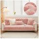 Мягкая накидка для дивана меховая Diana Textile, Розовый, 90х160 см, Искусственный мех - изображение 2
