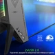 Підставка для навушників Vertux Zulu 2xUSB 2.0/Mini Jack 3.5 мм Black (zulu.black) - зображення 3