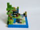Детский магнитный конструктор Minecraft, 212 деталей - изображение 3