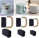 Набір форм для виготовлення ручок гончарних кухлів Mug Handle Molds форми для ліплення ручок чашок з глини, 12 шт, чорний "G" (102110879) - зображення 3