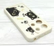 Чехол Shock Case Print для Xiaomi Redmi Note 13 4G бампер силиконовый бежевый с рисунком котики - изображение 3