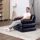 Надувне крісло-трансформер Bestway, 191 х 97 х 64 см, Чорне (75114) - зображення 6
