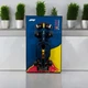 Арт Держатель Рамка на Стену 80x50 см. для Фирменного Конструктора Technic F1 Oracle Red Bull Racing RB20 (42206) Ред Булл Формула 1 Сезон 2024 - Type-С - изображение 1