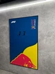 Арт Держатель Рамка на Стену 80x50 см. для Фирменного Конструктора Technic F1 Oracle Red Bull Racing RB20 (42206) Ред Булл Формула 1 Сезон 2024 - Type-С - изображение 7
