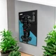 Арт Держатель Рамка на Стену 80x50 см. для фирменного конструктора Technic Mercedes-AMG F1 W14 E Performance (42171) Мерседес Ф1 Type-D - изображение 2