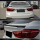 Спойлер крышки багажника Карбон V3 для BMW X6 F-16 2014-2019 гг - изображение 3