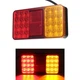 Ліхтар LED 12V задній 150х80х26 на 24 діода - изображение 1