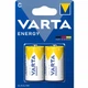 Батарейка LR14 Varta Energy (блістер по 2шт) C (54018) - зображення 1
