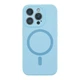 Чохол Glow Silicone Case Full Camera with Magsafe для iPhone 12 Pro Max Колір Hot pink - изображение 15