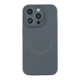 Чохол Glow Silicone Case Full Camera with Magsafe для iPhone 12 Pro Max Колір Grey - изображение 1