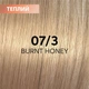 Гель-крем для тонирования Wella Professionals Shinefinity Zero Lift Glaze 07/3 Burnt Honey 60 мл (4064666845111) - изображение 3