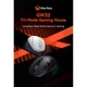 Ігрова миша комп'ютерна бездротова MEETION GW32 |2.4G+BT, 7 Keys, 8000dpi, 35-115h, RGB| white - зображення 5