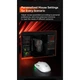 Ігрова миша комп'ютерна бездротова MEETION GW33 |2.4G+BT, 6 Keys, 10000dpi, 25-60h, RGB| black - зображення 7