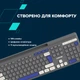 Клавиатура Canyon HKB-W03 Wireless UA Grey (CNS-HKBW03DG) - изображение 8