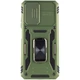 Чехол Epik Camshield Army Ring для Xiaomi Redmi 10 Ударопрочный Оливковый / Army Green - изображение 8