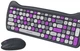 Комплект беспроводной Canyon HSET-W6 Kitty Edition Wireless Violet (CNS-HSETW6VT) - изображение 3