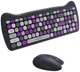 Комплект беспроводной Canyon HSET-W6 Kitty Edition Wireless Violet (CNS-HSETW6VT) - изображение 4
