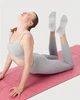 Носки для йоги и пилатеса, короткие, дышащие, Yoga Sports Белые 35-41 - изображение 2