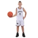 Форма баскетбольна дитяча NBA клуб Brooklyn Nets 11 NB-Sport розмір XL 134-150 см колір білий 3579 - зображення 9