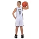 Форма баскетбольна дитяча NBA клуб Brooklyn Nets 11 NB-Sport розмір XL 134-150 см колір білий 3579 - зображення 10