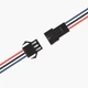 SM коннектор штекер JST Connector 3pin (2 jack) комплект папа + мама - изображение 4