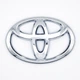 Эмблема логотип Toyota 100х69 мм, (хром) - изображение 2
