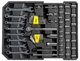 Универсальный набор инструментов WMC Tools WMC-186-3 186 единиц в кейсе - чемодане на колесах - изображение 9