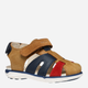 Дитячі шкіряні сандалії для хлопчика Geox B Sandal Delhi Boy B354LA0CL22-C6146 23 Коричневі (8058192264177) - зображення 2
