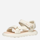 Sandały młodzieżowe dla dziewczynki Geox J Sandal Puffypop Gi J55MSC000BC-C1058 39 Białe (8058192244551) - obraz 3