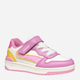 Sneakersy dziecięce dla dziewczynki na rzepy Geox J Washiba Girl J55HXA0BCEW-C8F2V 30 Różowe (8058192231957) - obraz 2