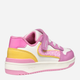 Sneakersy dziecięce dla dziewczynki na rzepy Geox J Washiba Girl J55HXA0BCEW-C8F2V 30 Różowe (8058192231957) - obraz 7