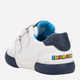 Sneakersy chłopięce na rzepy Geox B Gisli Boy B551NC000BC-C0899 22 Białe (8058192267734) - obraz 3