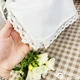Пасхальное полотенце Мамине Солнышко Ландыш ХВ, 50*35 см, лён белый (арт. 0-090) - изображение 4