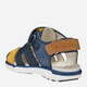 Sandały chłopięce skórzane Geox B Sandal Delhi Boy B354LA0CL22-C4P2G 26 Granatowe (8058192264139) - obraz 6