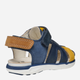 Sandały chłopięce skórzane Geox B Sandal Delhi Boy B354LA0CL22-C4P2G 26 Granatowe (8058192264139) - obraz 7