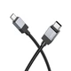 Кабель Hoco Type-C to Type-C Honorific charging data cable X110 |1m, 60W| чорний - зображення 2